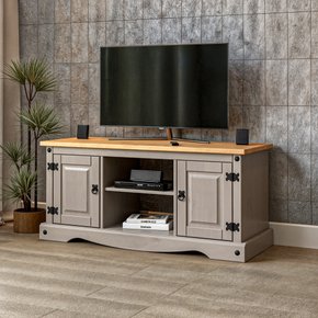 Rack para TV Rústico para Escritório - Móveis Ripke - Móveis Ripke